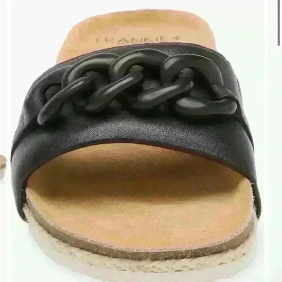Frankie4 Quinn Slide Sandal black size 6 - Picture 10 of 12